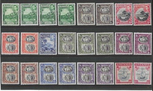 Grenada kgvi 1938 - kgvi, 1938-1950