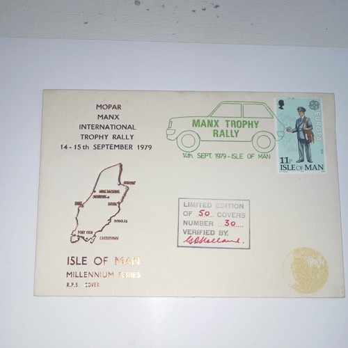 Isle man manx trophy rally - trophy,