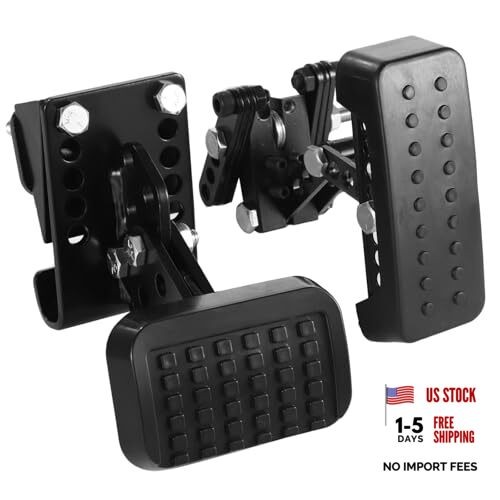 Gas and brake pedal - and, extenders