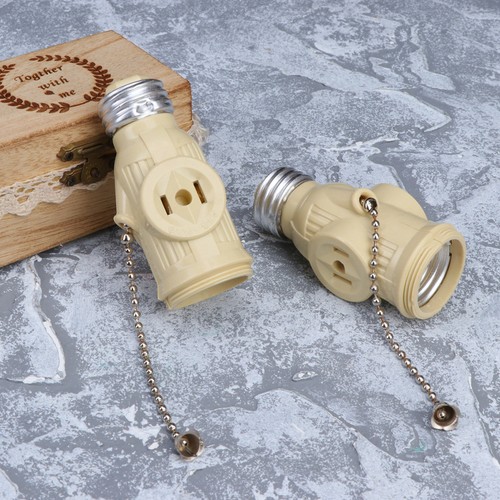 3pcs lamp holder with pull - 3pcs,
