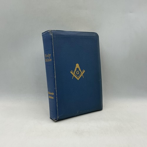 Vintage holy bible - bible, masonic