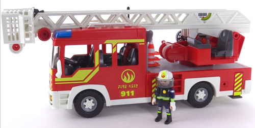 Playmobil fire engine - fire,