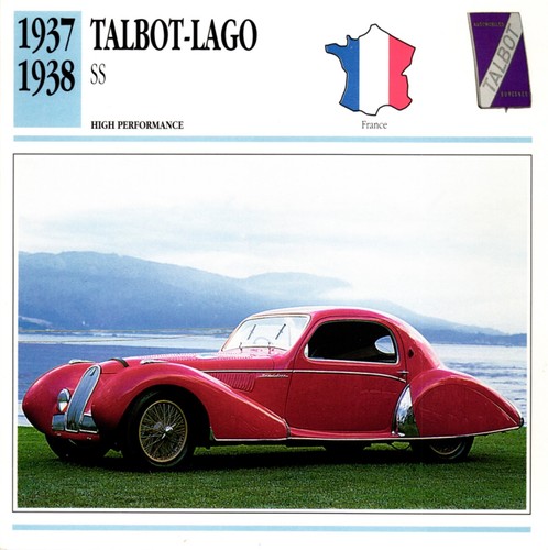 Talbot lago 1937 - talbot-lago, 1937-1938