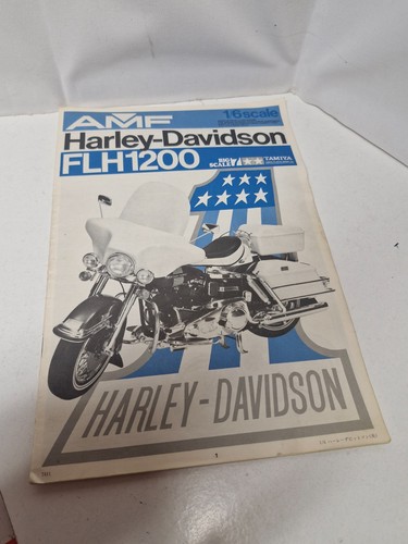 Vintage tamiya 6 - tamiya, harley