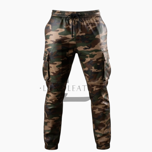 Men army lambskin leather - men's,