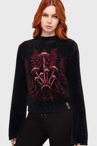 Killstar gravebloom sweater - killstar,