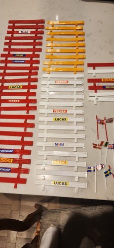 Scalextric track barriers - barriers, x50