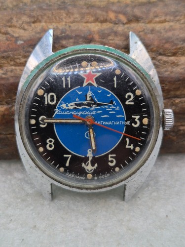 Soviet wristwatch vostok - soviet,