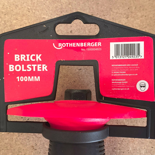 Rothenberger brick bolster - rothenberger,