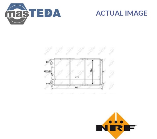 58955 engine cooling radiator - engine,