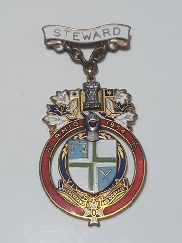 Masonic steward jewel - masonic,