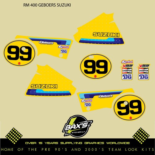 Suzuki 400 graphic kit evo - 400,