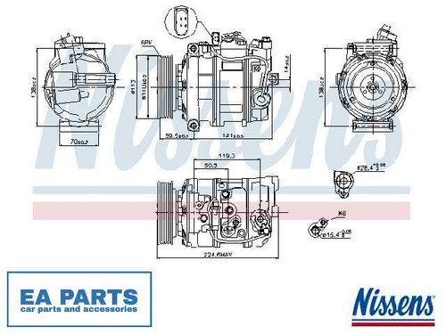 Compressor air conditioning - air,