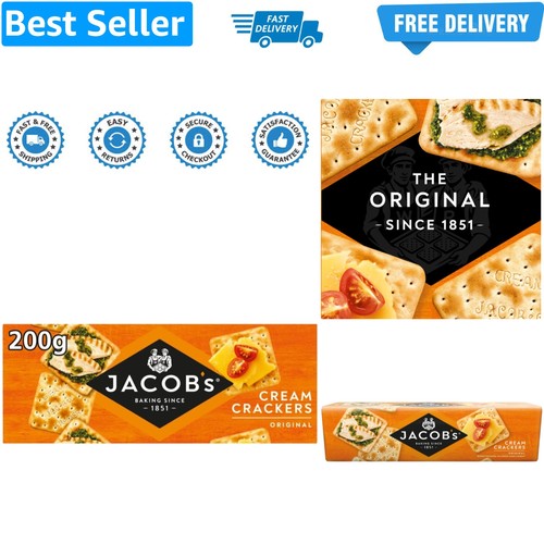 Cream crackers 200g pack 1 - cream, crackers,
