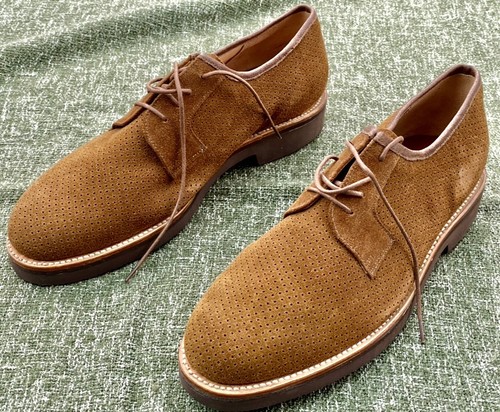 Grenson perforated derby - perforated, shoes