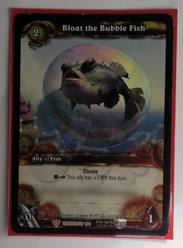 Bloat the bubble fish - -, wow