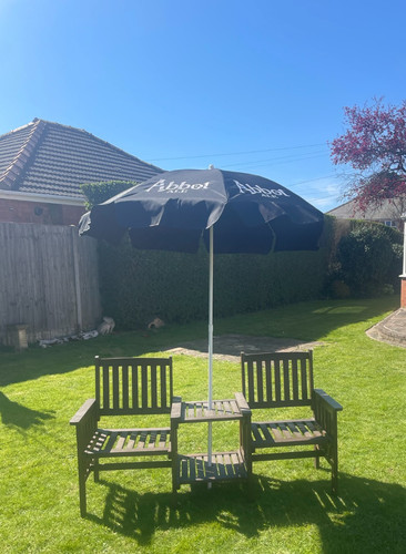 Abbot ale sun parasol circular - ale,