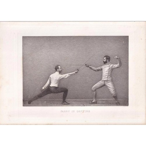 1890 sword fencing - 1890,