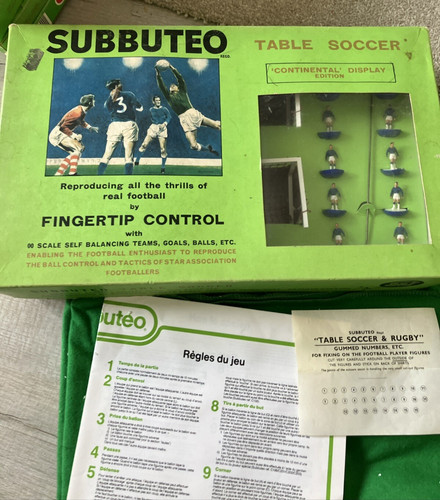 Subbuteo table soccer - table,