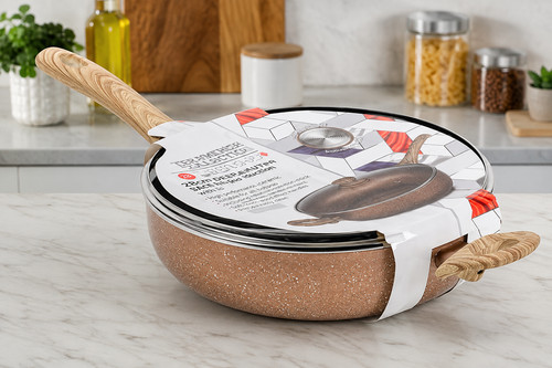 28cm deep sauté frying pan - sauté,