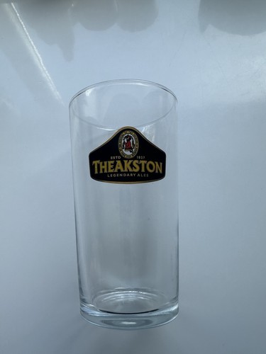 Theakston pint glass beer - theakston,