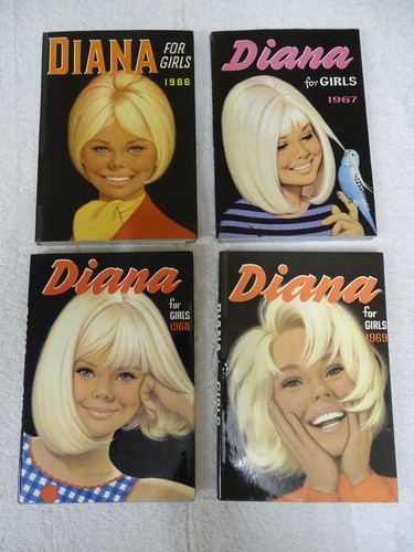 Diana annual for girls - 4x,