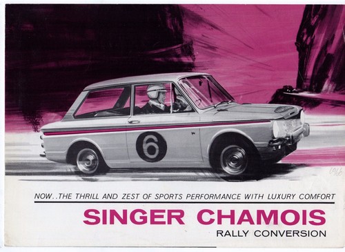 Singer chamois mk2 rally - chamois,