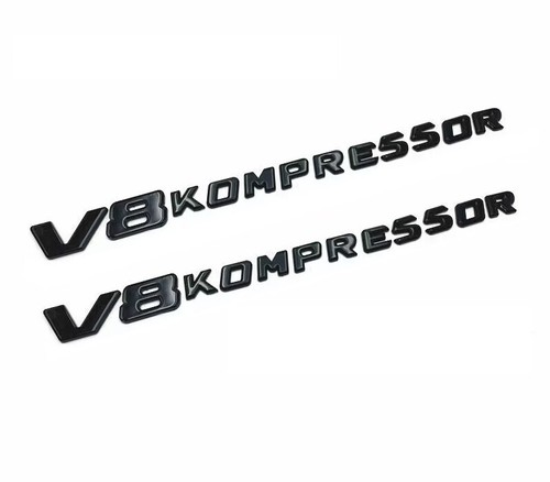 Glossy black letters v8 - glossy,