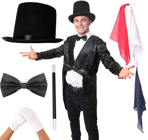 Adult magician tailcoat - adult,
