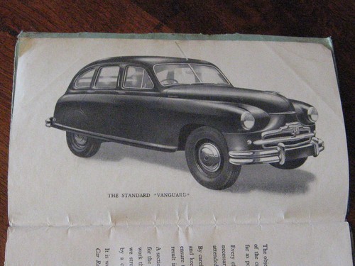 1951 standard vanguard - 1951-52,