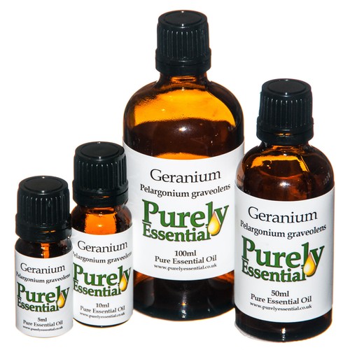 Geranium essential oil 5ml - essential,