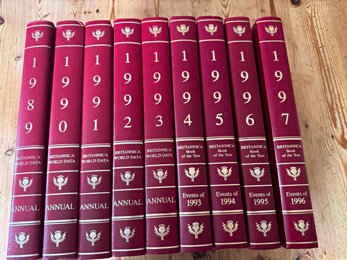 Britannica book the - book,