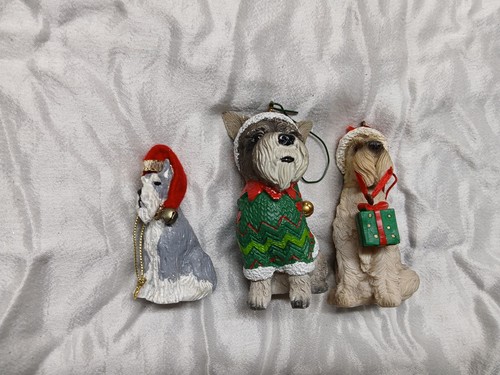 Lot vintage schnauzer dog - lot, 3