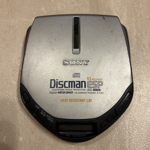 Tested sony discman esp e301 - sony,