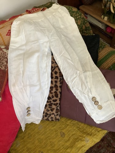 Made italy white linen - in,