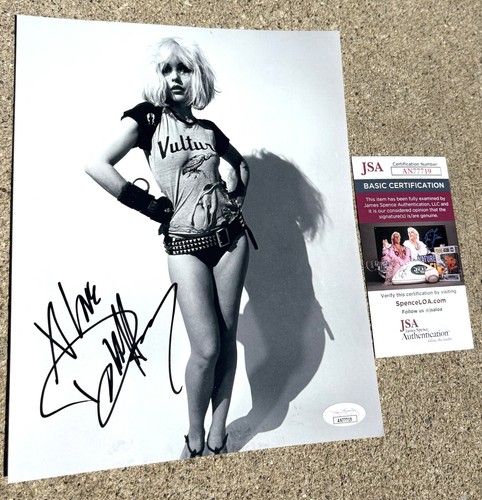 Blondie debbie harry signed - blondie,
