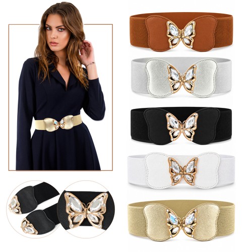Elastic waist belt - belt, womens