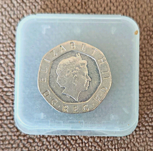 British 20p twenty pence - british,