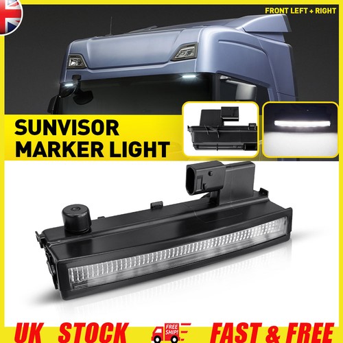 White led sun visor - sun,