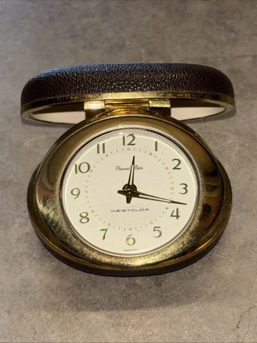 Vintage 1965 westclox travel - vintage,