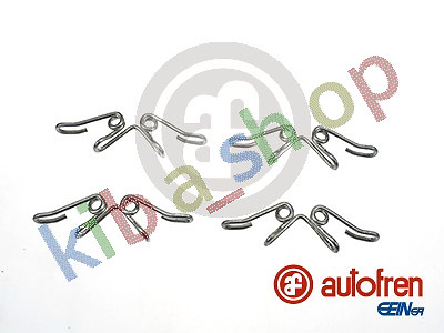 Brake pad fitting - fitting, rear