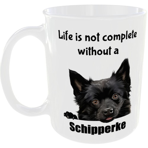 Schipperke mug dog breed owner - breed,