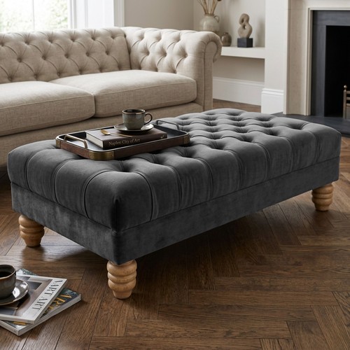 Chesterfield footstool - chesterfield,