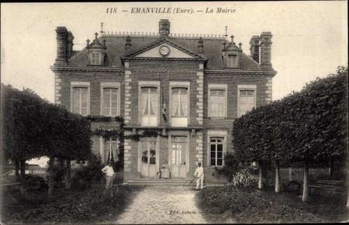 Postcard emanville eure - postcard,