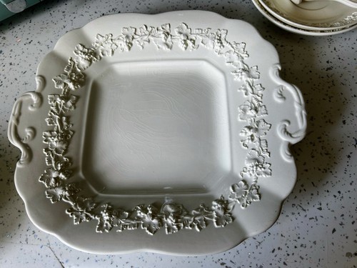 Wedgwood queensware embossed - queensware,