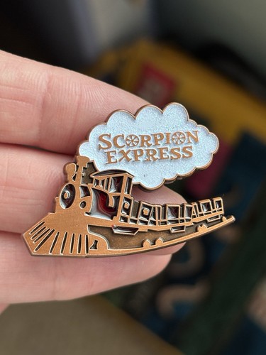Chessington pin badge - chessington,