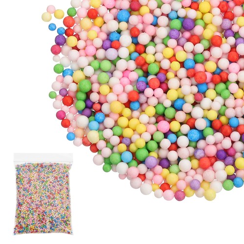 Foam beads 3mm mini - foam, beads,