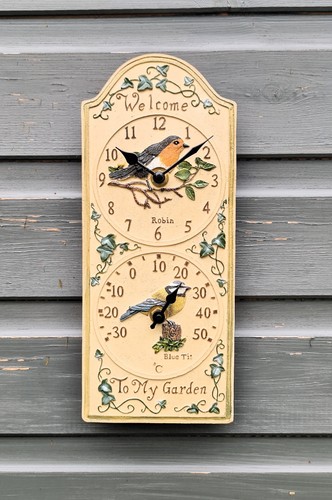 Garden wall clock - clock, in/outdoor