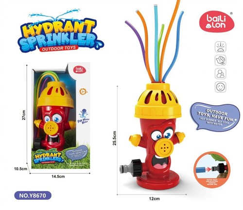 Hydrant water sprinkler - water, for
