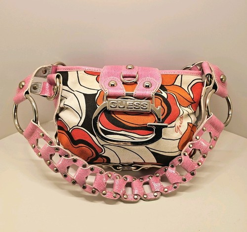 Vintage guess bag - bag, pink